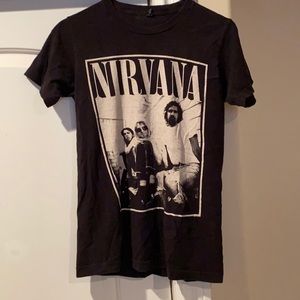nirvana tshirt